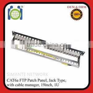 FTP CAT.6A 24 Port Patch Panel thumbnail-2