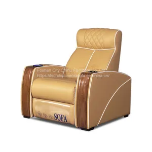 Luxury Home Cinema Power Motion Reclining Chair Cinema Theater Villa Reclinable Sofas thumbnail-1