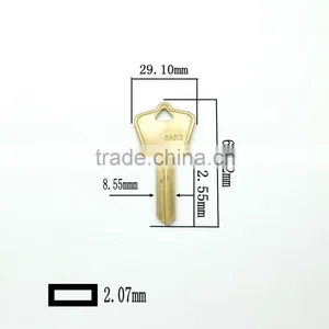 6AR2 High Quality Door Blank Key(Hot Sale!!!) thumbnail-2
