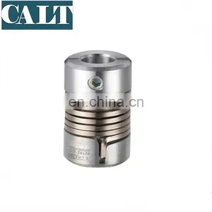China Flexible Spring Coupling GD Electrical High Torque Connection Elastic Coupling D16L27 for Encoder Step Motor 2 PCS thumbnail-1