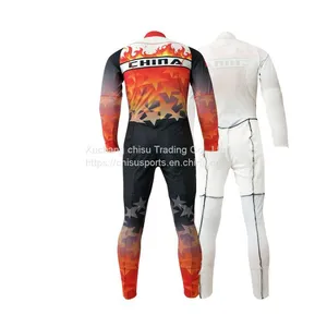 Custom Design Comfortable Short Track Speed Racing Skating Suit/skinsuit High Quality thumbnail-1