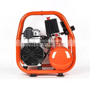Bison 6 L Small 1100W Silent Oil Free Air Compressor 1.5Hp Low Noise Portable Oilless Air Compressor thumbnail-4