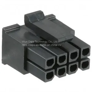 Micro-Fit 3.0 Receptacle Housing, Dual Row, 8 Circuits, UL 94V-0, Low-Halogen, Black 430250800 thumbnail-1
