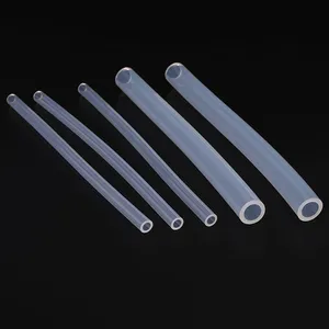 Manufacturer Custom High Temperature Resistant Transparent Food Grade Silicone Tube thumbnail-1