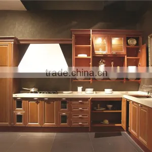 Custom Made Kitchen Cabinets Solid Wood Furniture Set Kitchen Cabinets thumbnail-1