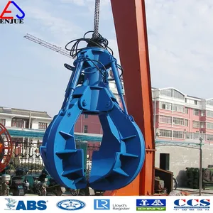 Edit Electric Hydraulic Orange Peel Scrap Grab for Garbage Scrap Orange Peel Grab for Steel Scrap thumbnail-1