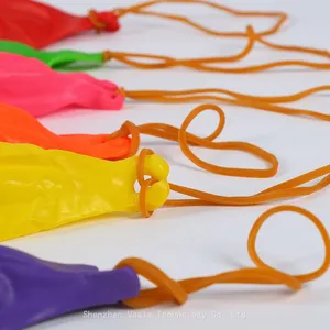 Heavy Duty Punch Balloon Bounce Ball With Rubber Handle for Kids Birthday Parties thumbnail-2