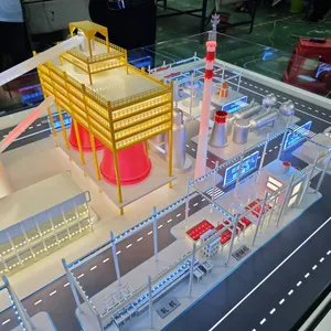 Electric Power Sand Table Model Making Factory thumbnail-3