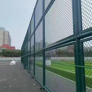 Customized Sports Field Chain Link Fence for Outdoor Playground Basketball Court and Stadium Protective Enclosure thumbnail-2