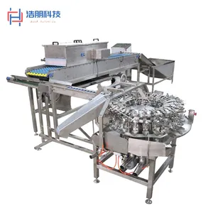 Automatic Egg Liquid Production Line SUS304 Food-Grade 10000 Eggs/Hour Schneider Configuration Egg Washing Breaking Separator thumbnail-1