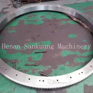 Customizable Single Row Ball Slewing Bearing With Specific Bore Diameter and Bolt Pattern thumbnail-1