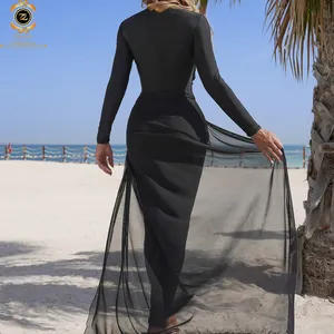 Zaynab Burkinis Muslim Swimwear Women Beachwear Plus Size Burkinis Swimwear Women Custom Logo Muslim Burkinis thumbnail-3