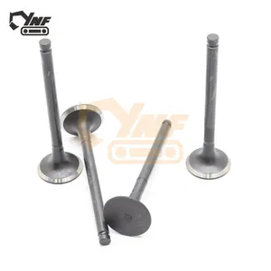 ZX200 6BG1 Exhaust Valve 1125520830 New Iron Steel Spare Parts for Excavator Engine for Construction Manufacturing Plant thumbnail-1