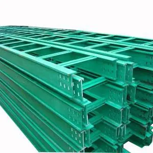 FRP/GRP Cable Tray, Fiberglass Reinforced Plastic Cable Management System, Corrosion Resistant thumbnail-1