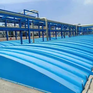 Haoqing Environmental Protection Frp Sewage Tank Cover, Arch-shaped Gas Collection Hood, Sewage Tank Capping, Corrosion-resistant, Customizable Sizes thumbnail-1