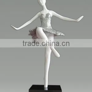 Bronze Ballerina Sculpture02 Modern Bronze Sculpture Urban Statue thumbnail-1