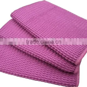 Microfiber Windshield and Glass Cleaning Towel Deep Waffle Weave Towels thumbnail-1