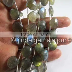 Wholesale Labradorite Far Faceted Heart Beads thumbnail-2