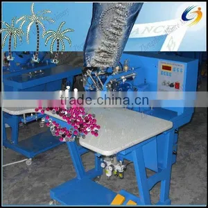 86-15836573007 Semi Automatic Ultrasonic Rhinestone Hotfix Machine thumbnail-1