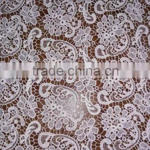 2016wholesale Lace Garment Accessory/embroidery Cotton Full Lace Water Soluble Lace Fabric thumbnail-3