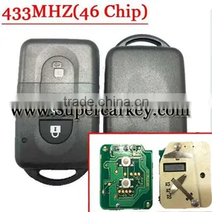 Best Quality 2 Button Remote Smart Card for Nissa 433MHZ With 46 Chip thumbnail-1