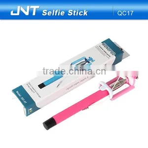 Cheap and High Quality QC17 Selfie Stick Bluetooth thumbnail-1