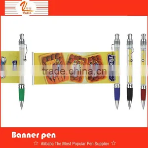 Click Banner Pen,scroll Ball Pen,flag Pen for Promotion thumbnail-3