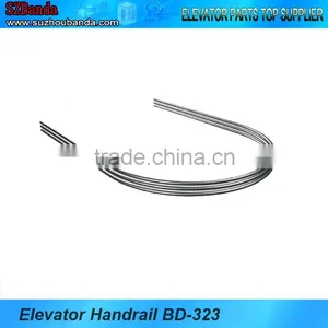 Tube Stainless Steel Lift Cabin Handrail thumbnail-1