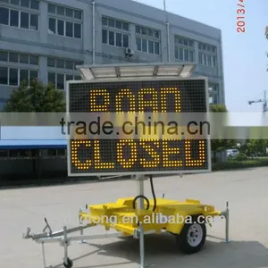 Portable VMS Trailer for Traffic Control thumbnail-1