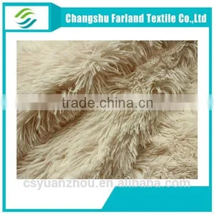 Fahsion Fabric Faux Fur Fabric Long Pile for Coat thumbnail-1