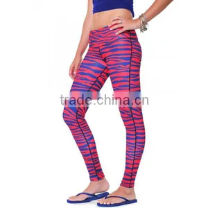 Low Moq Capri Leggings,subliamtion Printing Leggings Colored,polyester Leggings Fitness thumbnail-2