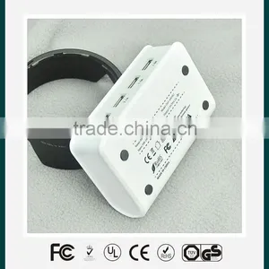 4 USB Port AC-DC Adapter for Smart Phone, Tablet thumbnail-2