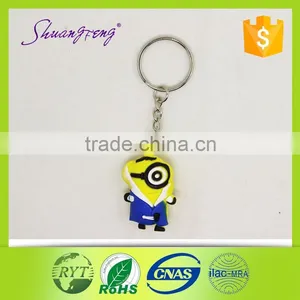 2016 Custom Design Promotional PVC Keychain ,rubber Keychain thumbnail-5