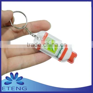 Led Pvc Key Ring ,key Ring Led Flashlight thumbnail-5