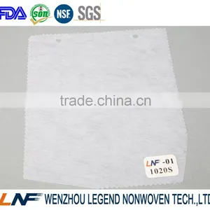 China Supplier Soft Tear Resistant Non Fusible Nonwoven Fabric Interlining 1020S thumbnail-1
