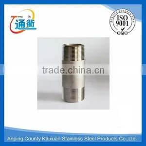 Made in China Stainless Steel 304 Threaded Barrel Nipple thumbnail-3