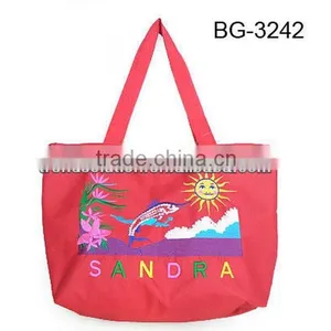 Hot Sale Oxford Tote Beach Bag Handle Polyester Beach Bag 2013 thumbnail-2