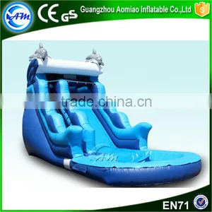Top Quality 0.55mmPVC Large Inflatable Giant Slide,inflatable Water Slide Pool thumbnail-3
