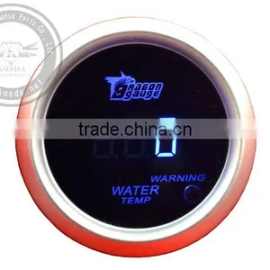 52mm Racing Boost Gauge, 52mm Guages Digital Gauge in White Black Light thumbnail-2