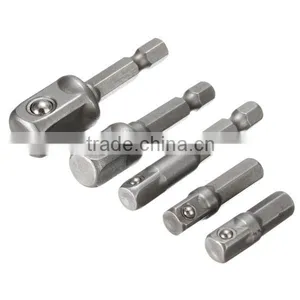 Hex Power Drill Bit Driver Socket Bar Wrench Adapter Extension 1/4" 3/8" 1/2" thumbnail-3