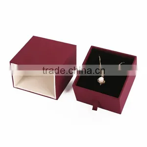 Custom Velvet Lined Recycled Cardboard Recycled Jewelry Boxes thumbnail-5