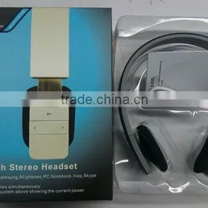 Handfree Wireless Bluetooth 4.1 Stereo Headset Built-in Mic for Mobile Phone thumbnail-3