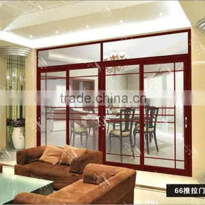 2016 Home Decor Aluminum Frame Sliding Glass Door thumbnail-2