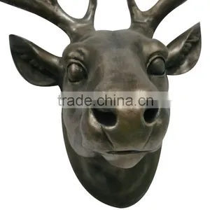 Golden Deer Head Resin Nativity Figurines thumbnail-4