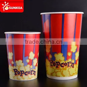 Disposable Single PE Coated Popcorn Buckets thumbnail-1