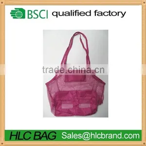 2016 New Hottsest Sale Cheap Beach Mesh Zipper Bag thumbnail-1
