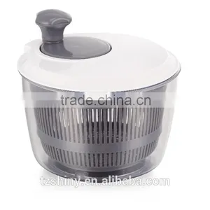 2016 Factory Direct Sale Mini Plastic Salad Spinner With Rotary Handle Salad Helper thumbnail-4