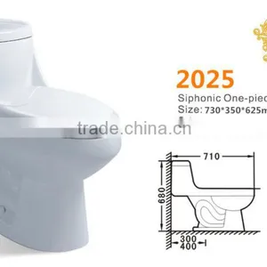 Sanitary Ware Importers ,White Siphonic Floor Mounted ,Chaozhou One Piece Toilet Quality Choice thumbnail-2