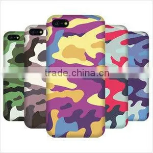 Camo Print Hard Mobile Phone Case Cover for Iphone 5c thumbnail-1