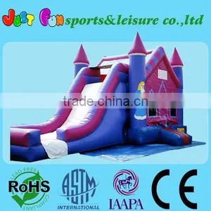 Inflatable Little Castle and Slide Combos thumbnail-1